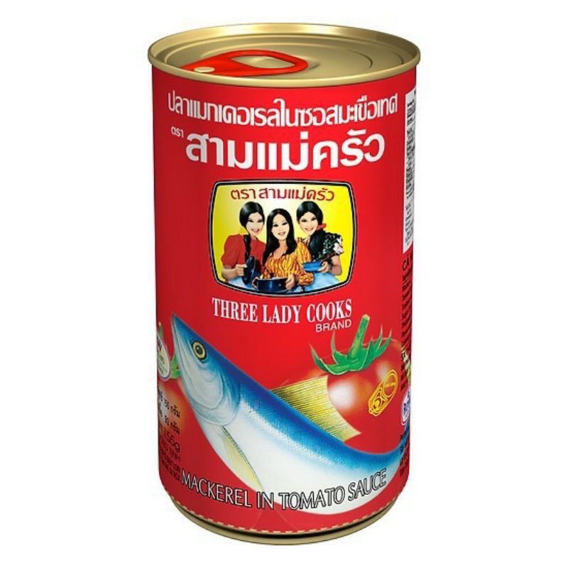 Cá nục sốt 3 cô gái nhập khẩu Thái Lan 165ml