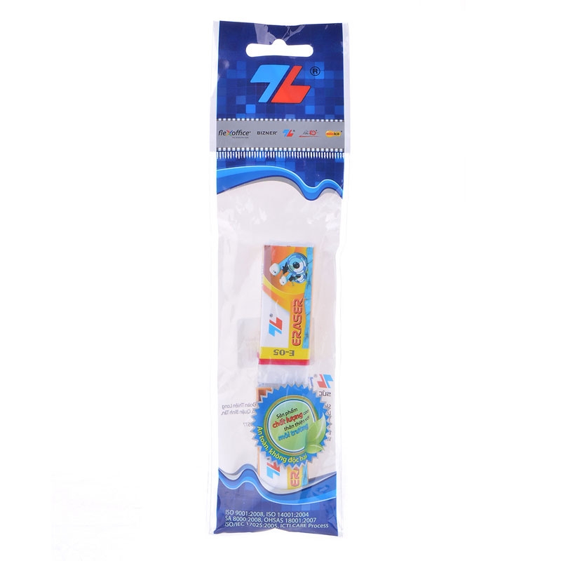 Vỉ 2 Gôm Thiên Long E-05