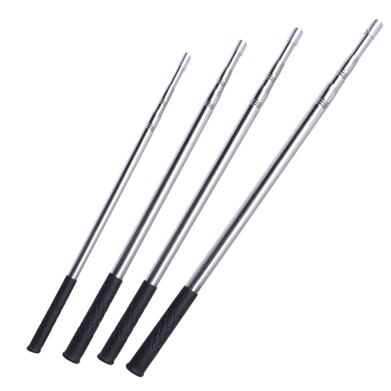 Cán vợt câu cá Inox sào chim 1m7-3m