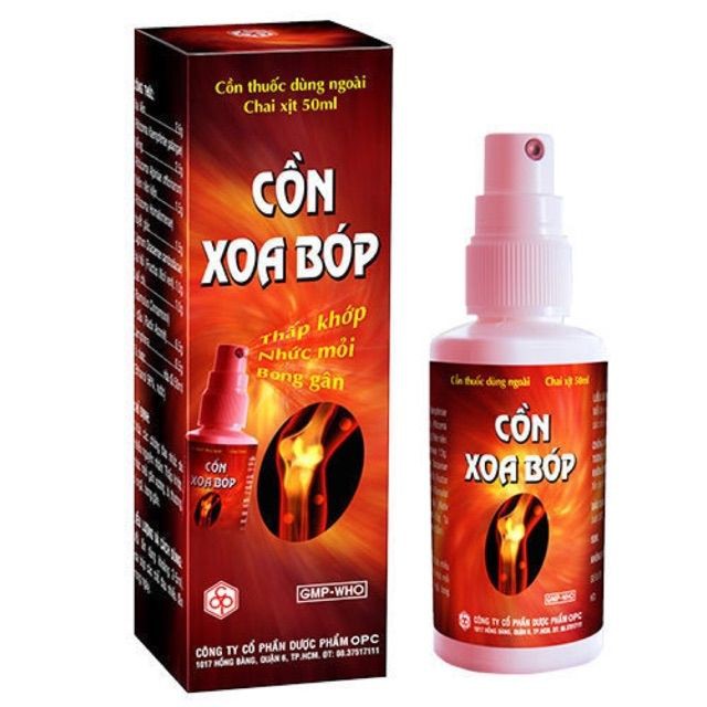 DẦU XOA BÓP OPC DẠNG XỊT CHAI 50ML