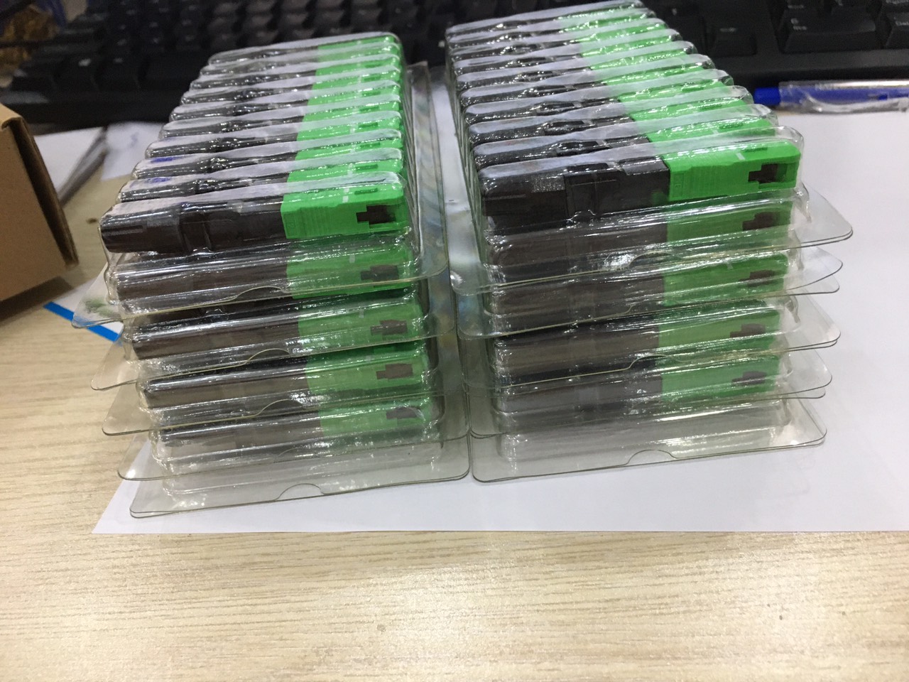 Fast Connector chuẩn SC/APC vỉ 10 đầu