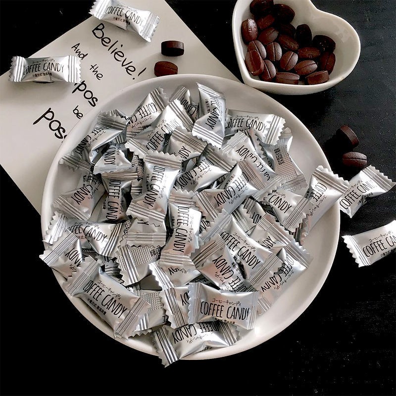 [Siêu Hot] Kẹo Coffee Candy Đài Loan - Hủ 70gr
