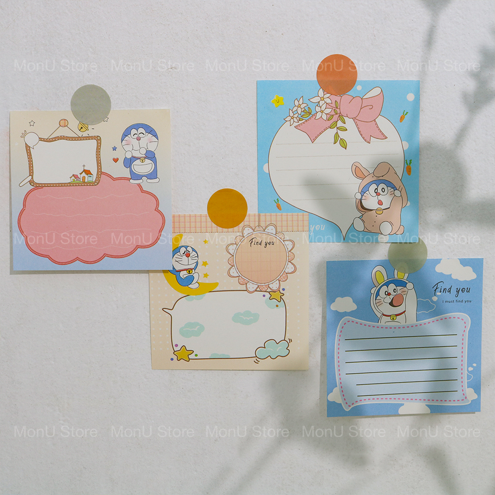 Giấy note DORAEMON DOREMON xấp 70 tờ dễ thương cute MON0437