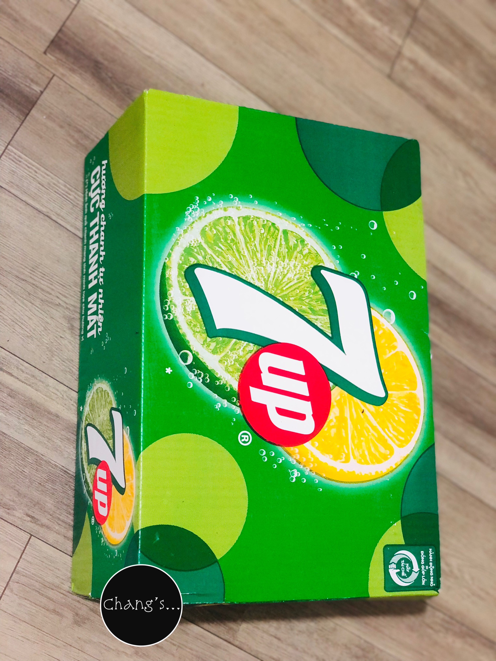 7Up 24 lon/Thùng 320ml Chang's Food