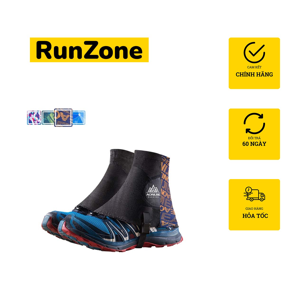 Xà Cạp Đi Rừng Gaiter Che Cổ Giày Aonijie E941-RunZone