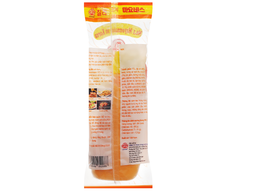 Xốt mayonnaise Ottogi cay dịu 140g