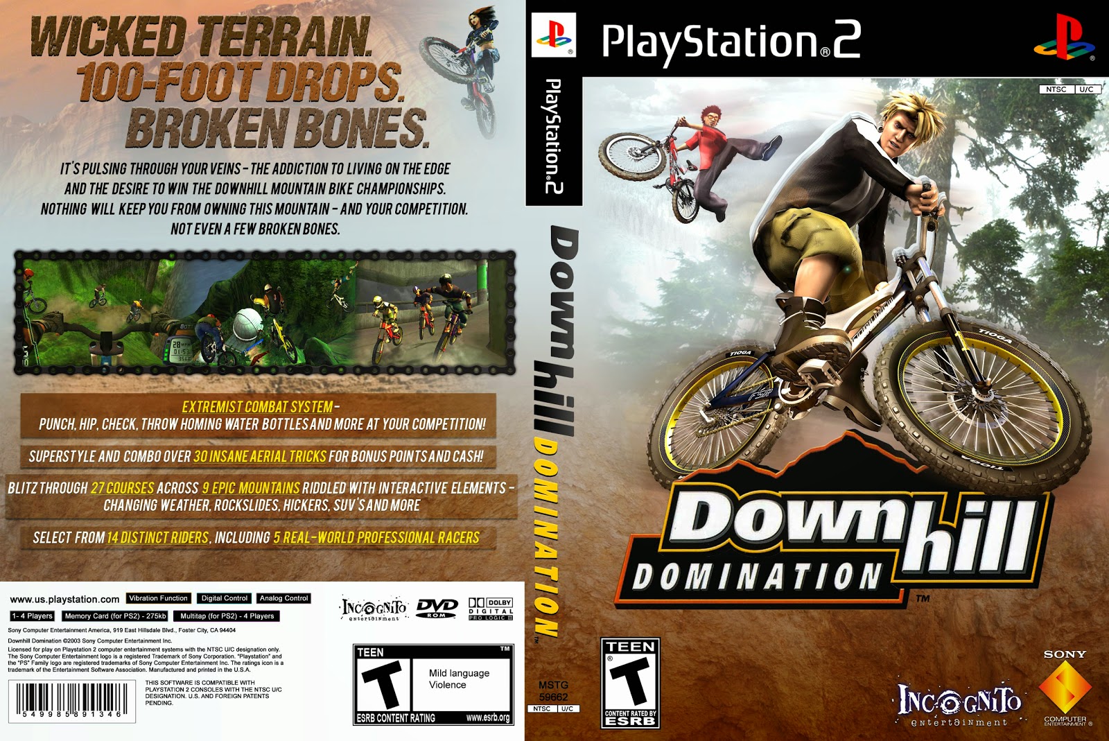 [HCM]downhill domination ps2