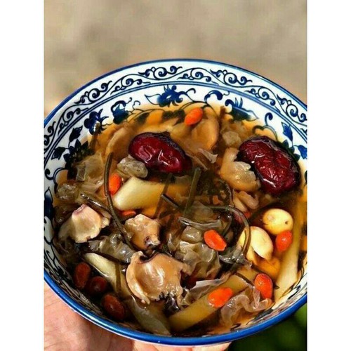 Set Chè sâm bổ lượng 500gr Tặng kèm gói hạt é
