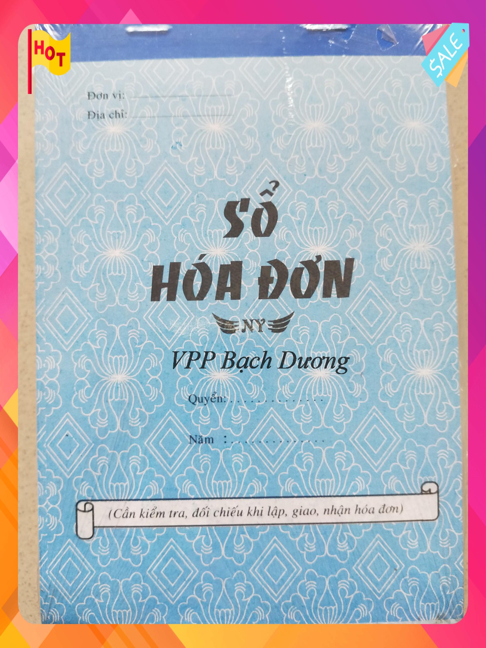 Hóa đơn 1 liên (13cmx19cm)- 10 cuốn - 50 tờ/cuốn