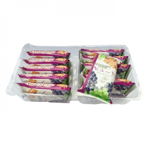 Bánh Quy Nhật Vị Nho Grape Layer Biscuit (Gói 140g)