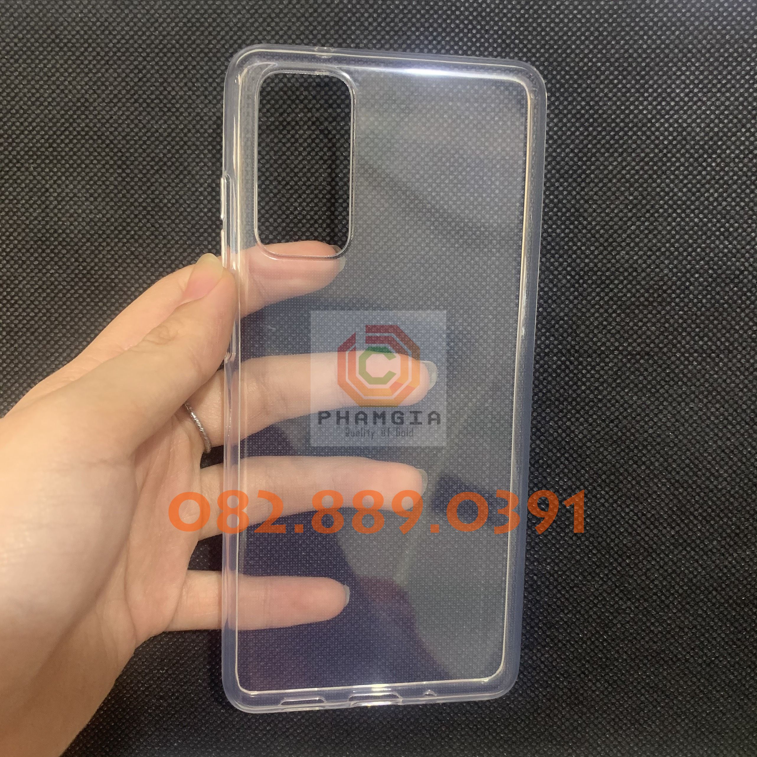 Ốp lưng samsung galaxy s20 fe 5g / s20 lite / s20 fan edition dẻo trong bảo vệ cam, siêu bền, dày, đẹp