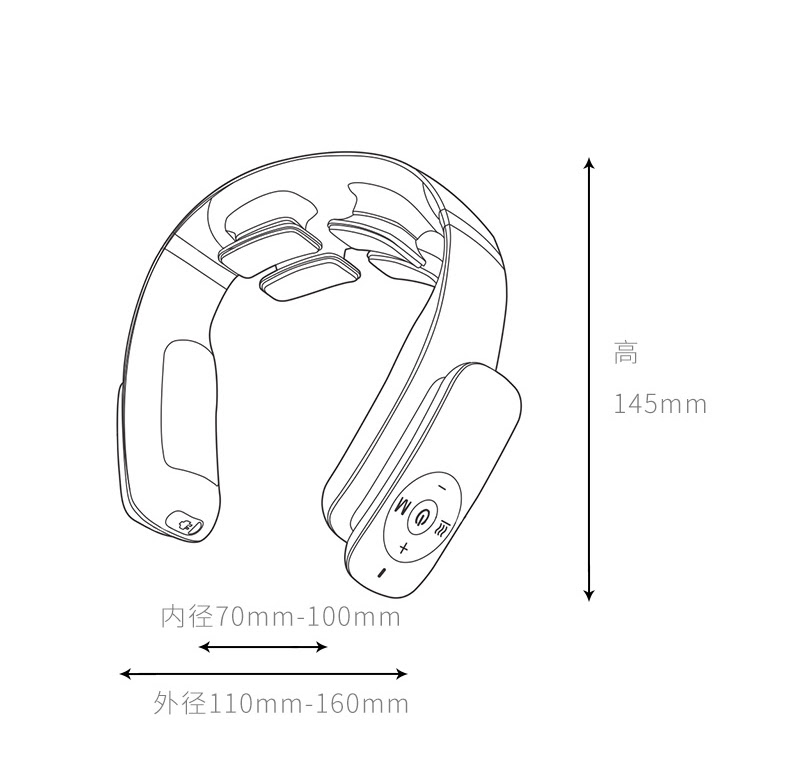 [HCM]Máy massage cổ Jeeback G3
