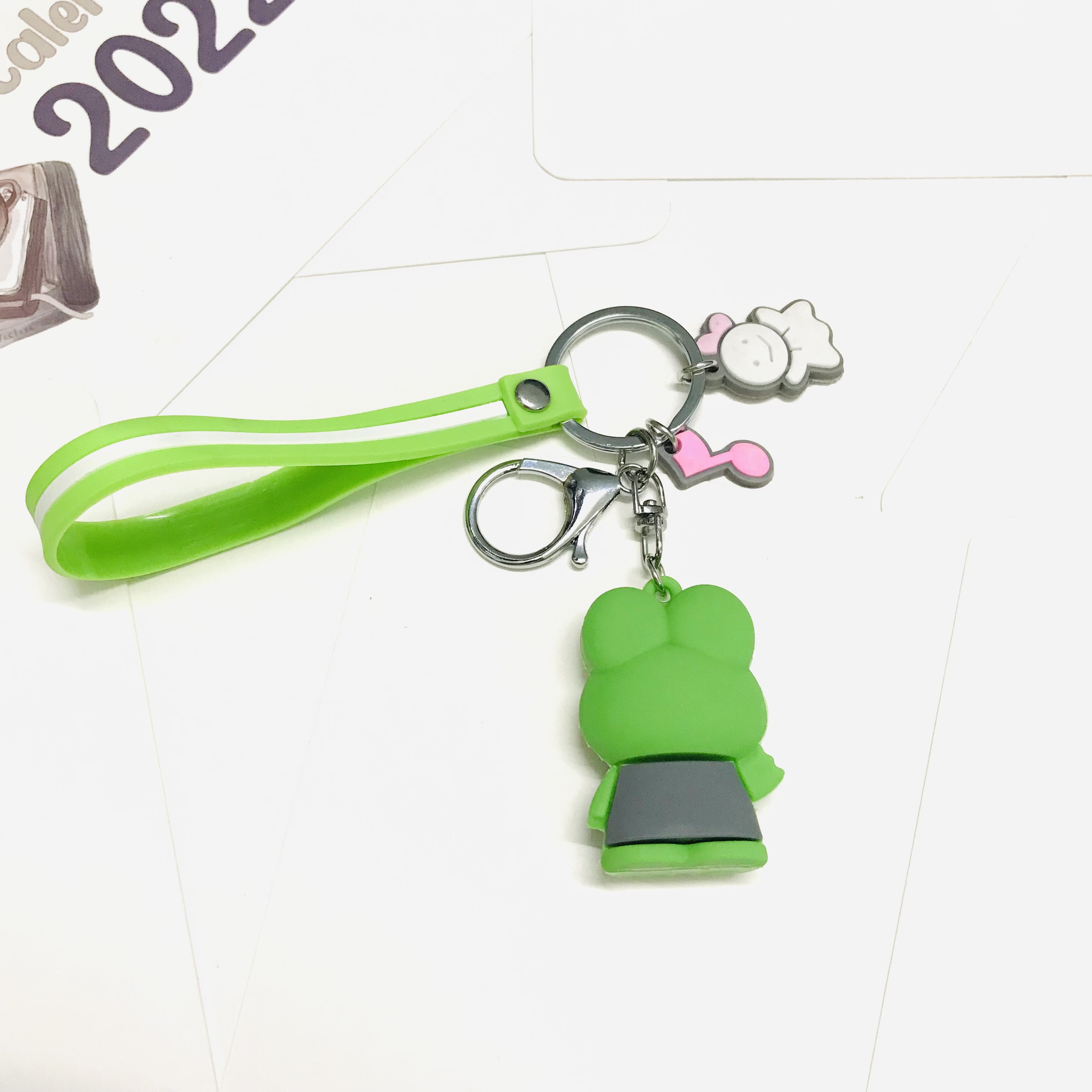 [HCM]Móc khoá Bộ 6 món ếch má hồng