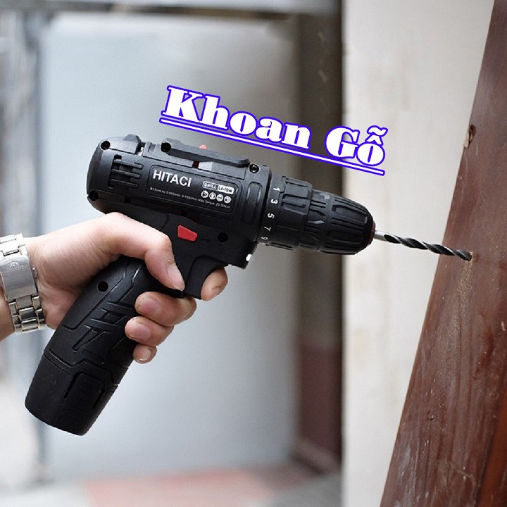 Khoan Pin 12V HITACHI Máy Bắt Vít