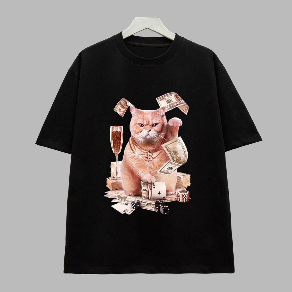 UNISEX.GENZ Áo thun unisex form rộng basic tee tay lỡ dành cho nam nữ