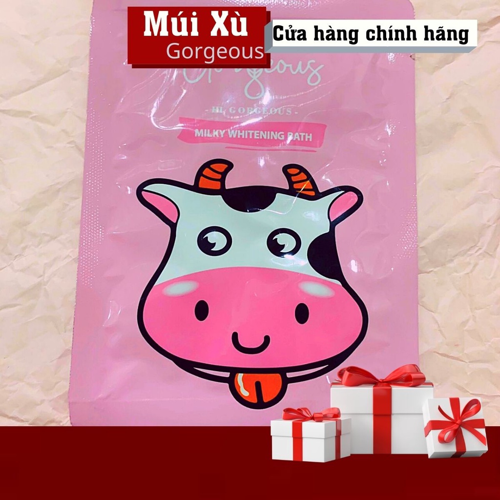 SET TẮM TRẮNG DA TINH CHẤT SỮA BÒ MÚI XÙ GORGEOUS