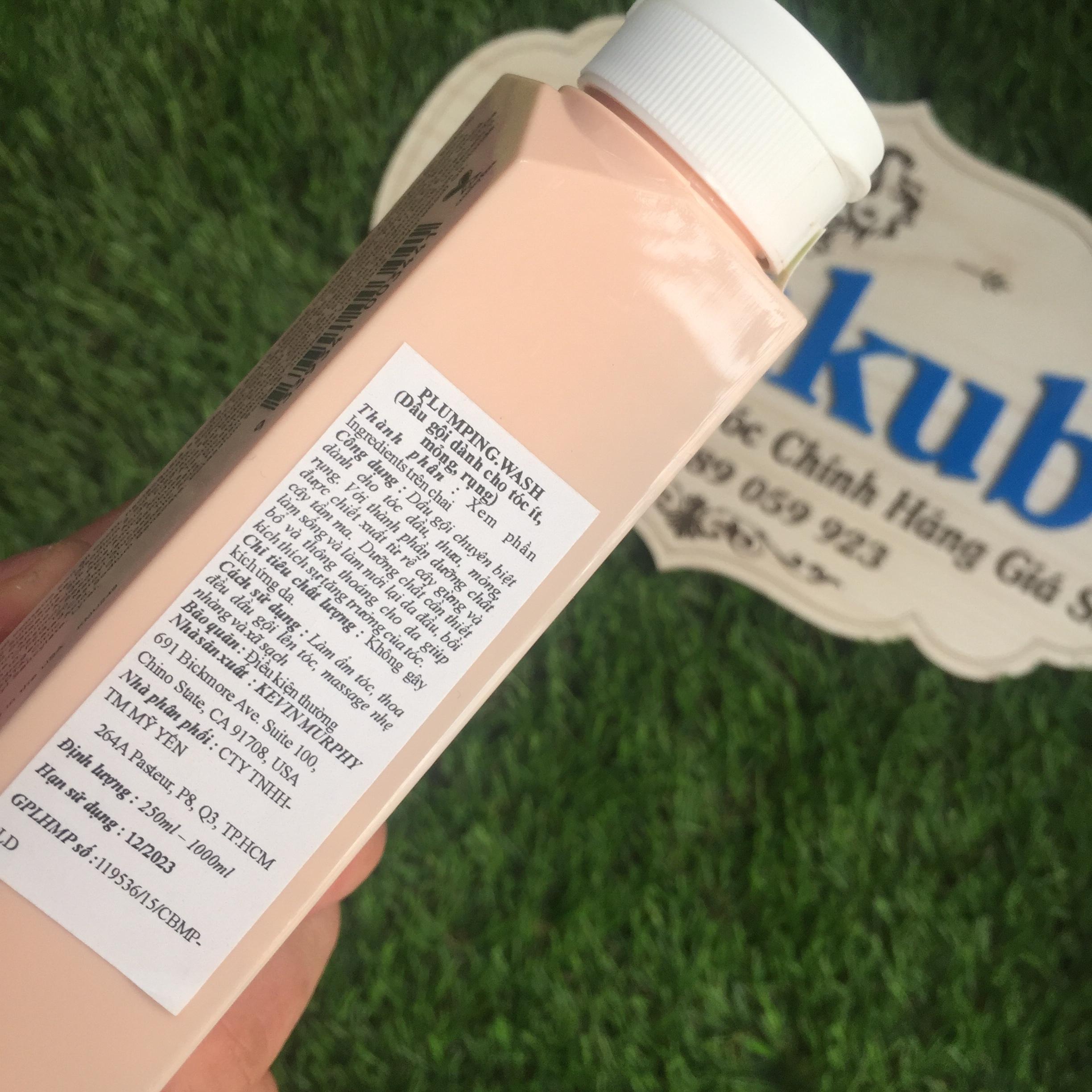 [HCM]Dầu gội Kevin.Murphy cho tóc dầu ít mỏng rụng Plumping Wash Shampoo 250ml