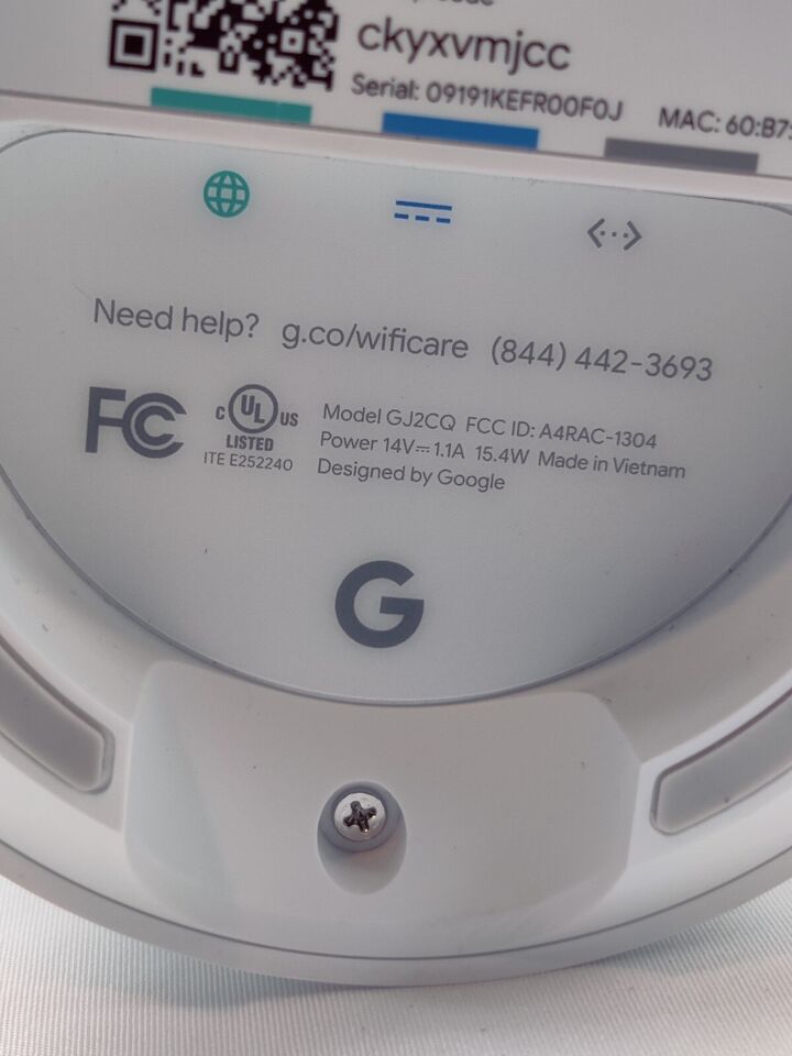 Google Wifi Gen 2 - Chính hãng- bảo hành 12 tháng