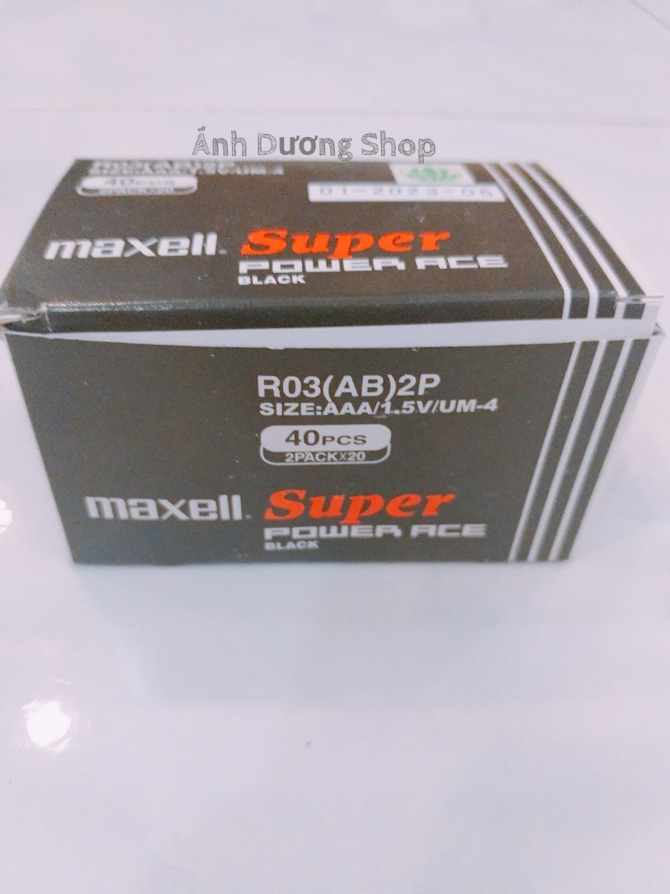 Pin Tiểu 2A  và 3A Maxell Hộp 40 Viên