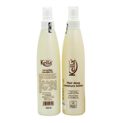Xịt Dưỡng Kella Làm Mềm Tóc 250ml TRẮNG