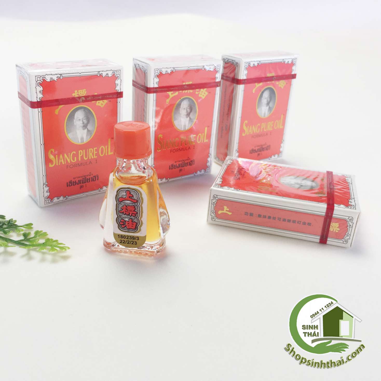 [HCM]Dầu Thái Lan Đỏ Siang Pure Oil Red