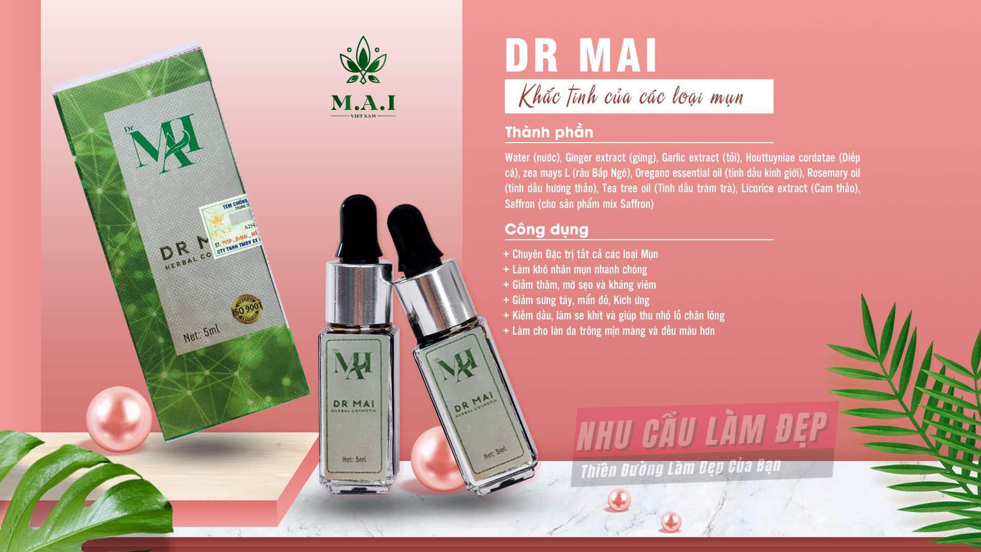 Tri.Mun. Tham Dr Mai - serum 5ml