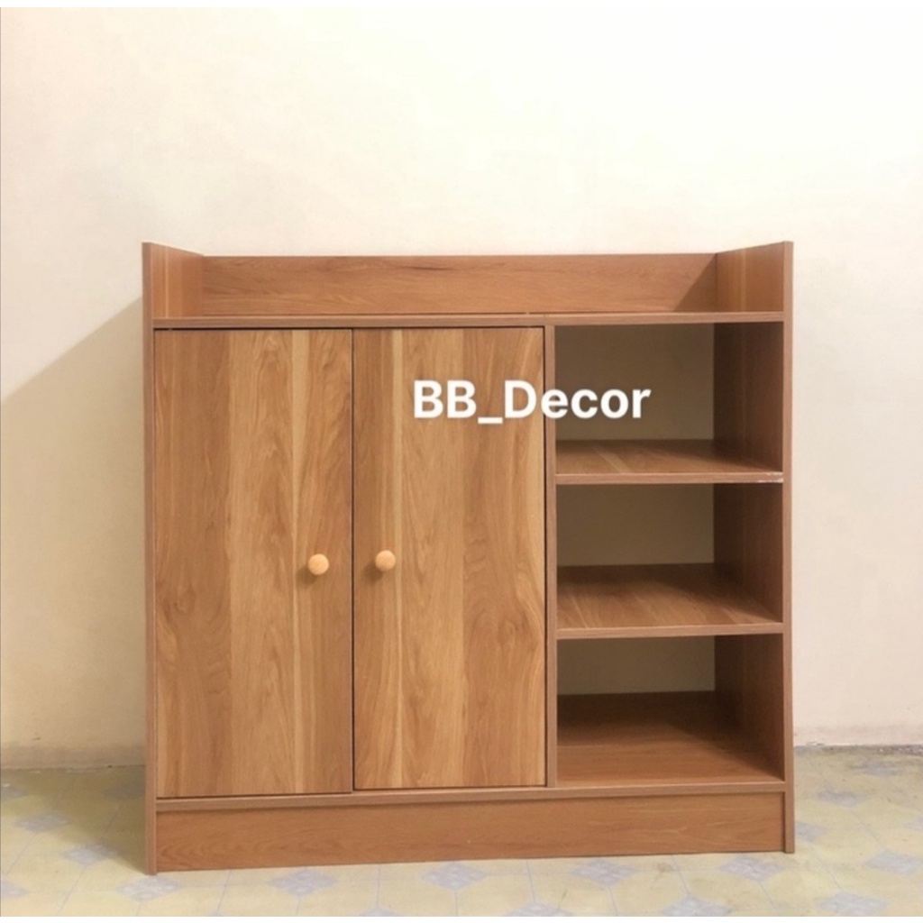 Tủ gỗ - Kệ gỗ nhiều ngăn để giầy dép. Tủ gỗ nội thất hiện đại. Gỗ MDF cao cấp, sang trọng. Đủ phụ kiện lắp ráp dễ dàng