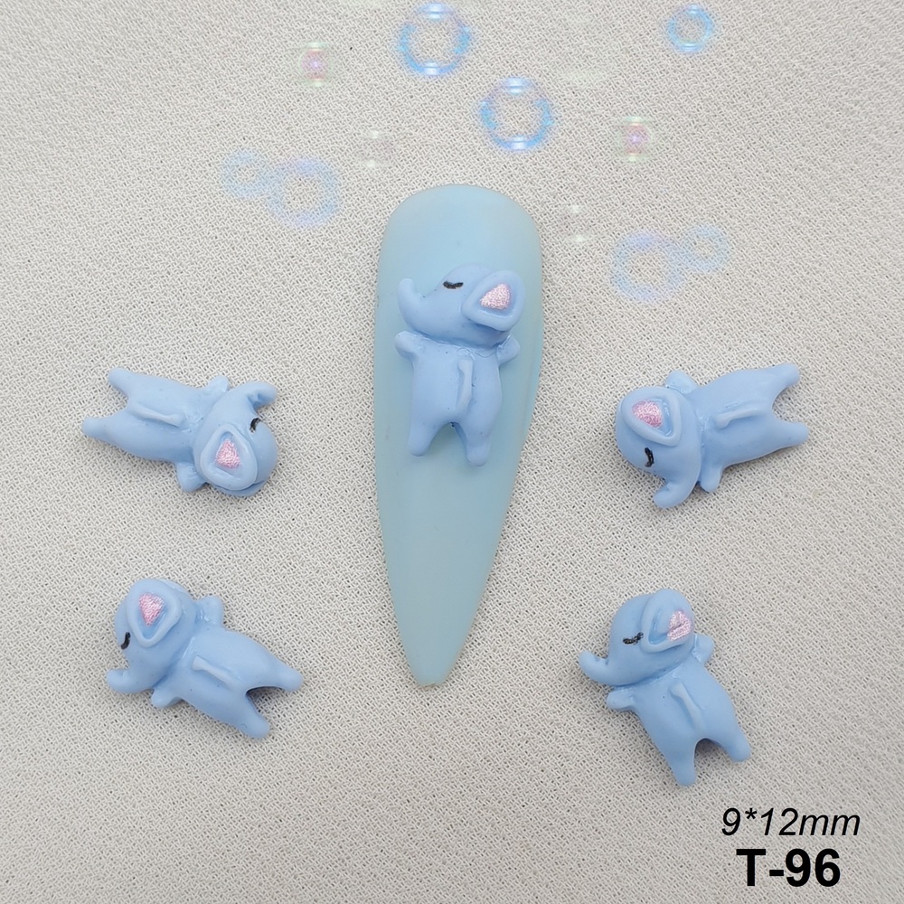 Charm thú hoạt hình hot 2022 trang trí móng hàn quốc