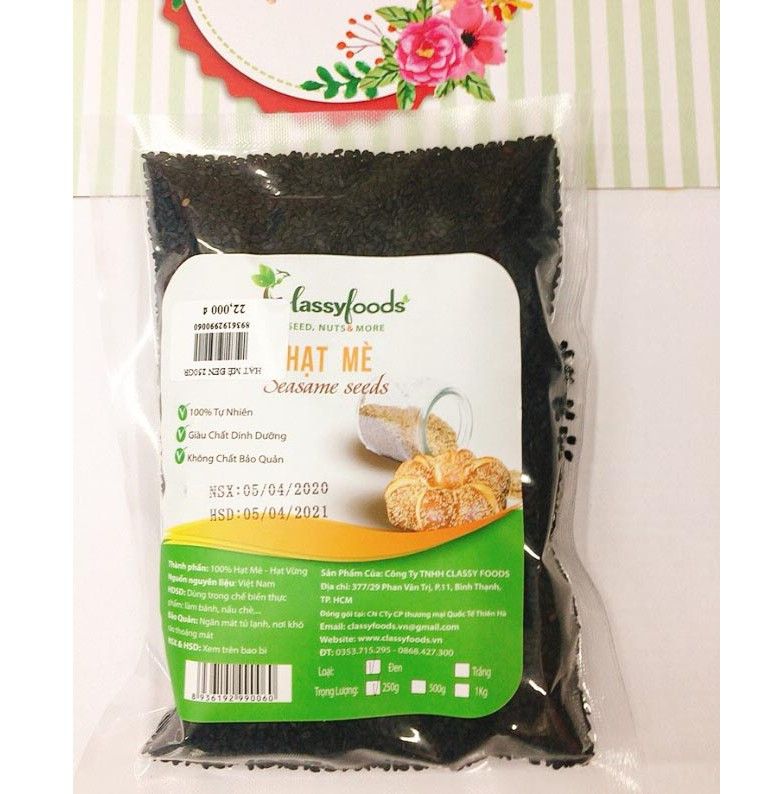 Mè đen [ CAO CẤP ] Hạt mè đen 1kg