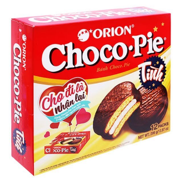 Bánh Choco Pie Orion (Hộp 12 cái)