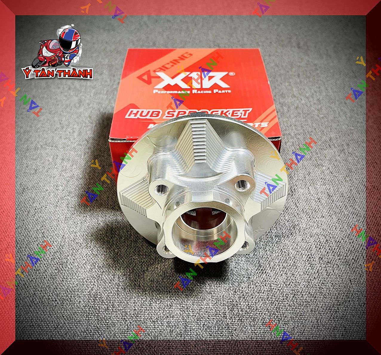 Cùi đĩa nhôm X1R xe wave,dream 100 MS42