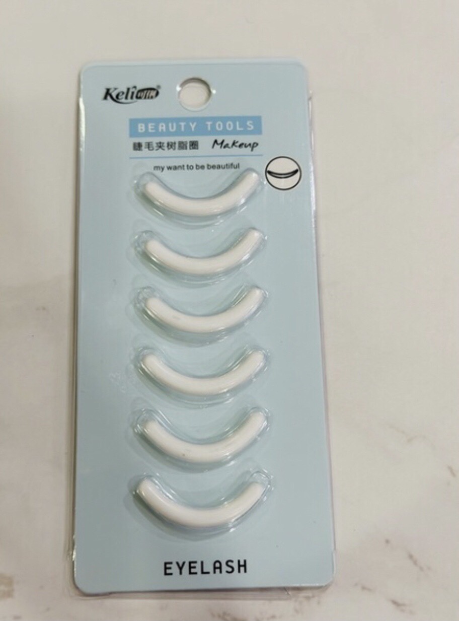 Bộ vĩ 6 miếng đệm bấm mi KeLi