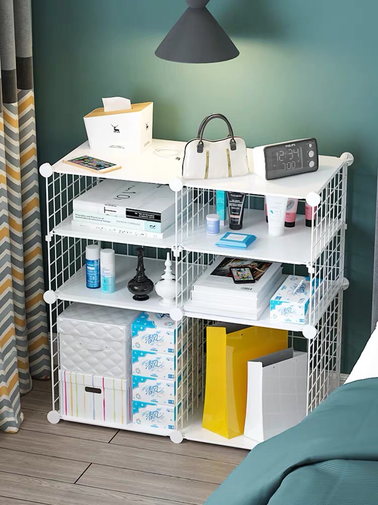 Kệ ghép lưới sắt,nhựa đựng sách vở