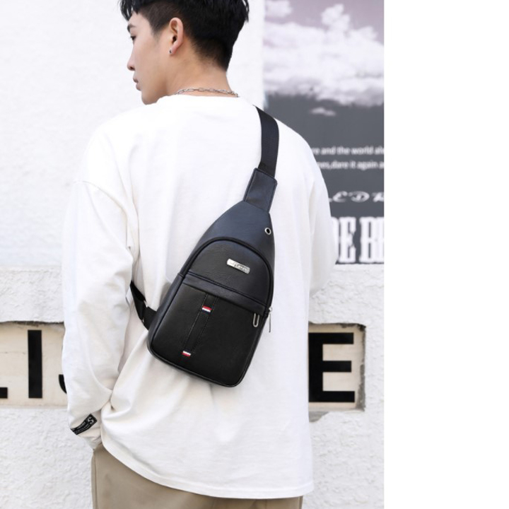 Túi đeo chéo nam da pu hàn quốc bền đẹp
