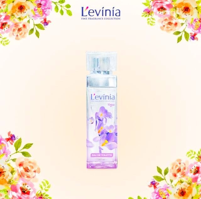 Nước hoa 30ml l'evinia levinia tím vogue
