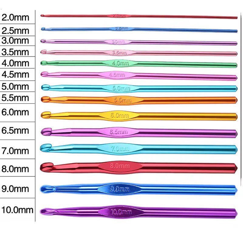 Kim Móc Len Nhiều Size (2.0-10mm)