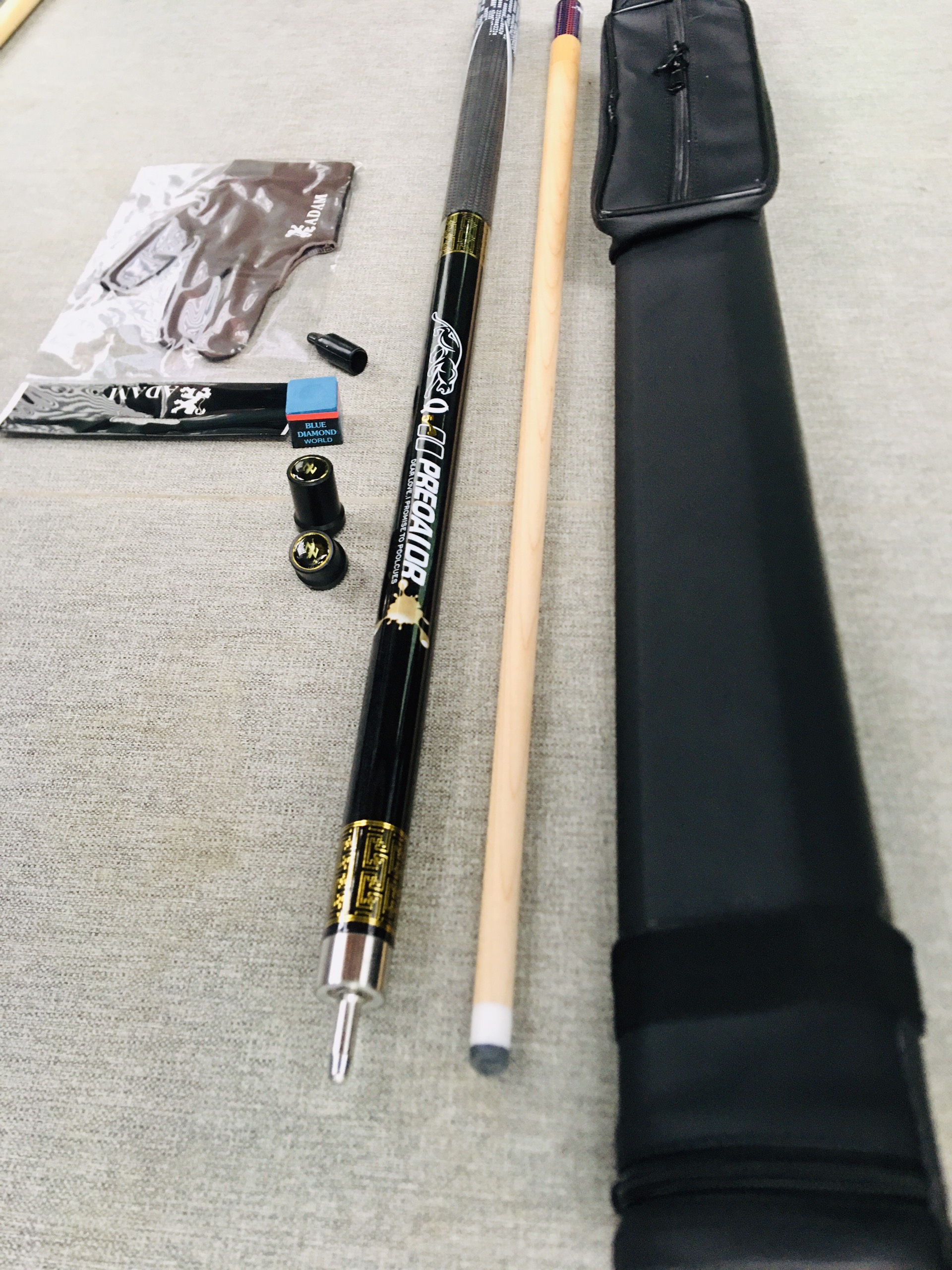 Combo cơ bida ba băng BAM con báo giá 1839k/combo