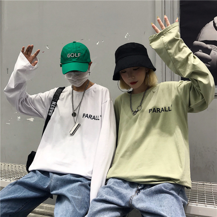 Áo Phông Áo Thun Nam Nữ Form Rộng Tay Dài P A Rall Áo Thun Unisex Nam Nữ Form Rộng Tay Lỡ Thời Trang Hàn Quốc Độc Đẹp Vải Dày Mịn Thoáng Mát Thiết Kế Thời Trang Kiểu Dáng Năng Động Trẻ Trung