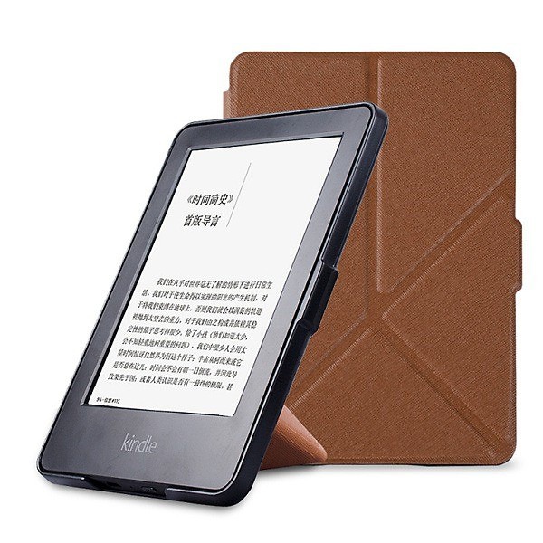 [Hoàn Tiền MAX] Bao da đơn giản dành cho máy đọc sách Kindle Paperwhite 4 - 10th generation (Leather cover for Kindle Paperwhite 4 - 10th generation ereader)