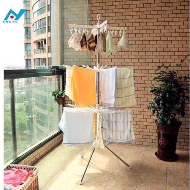CÂY PHƠI QUẦN ÁO 3 TẦNG ĐA NĂNG