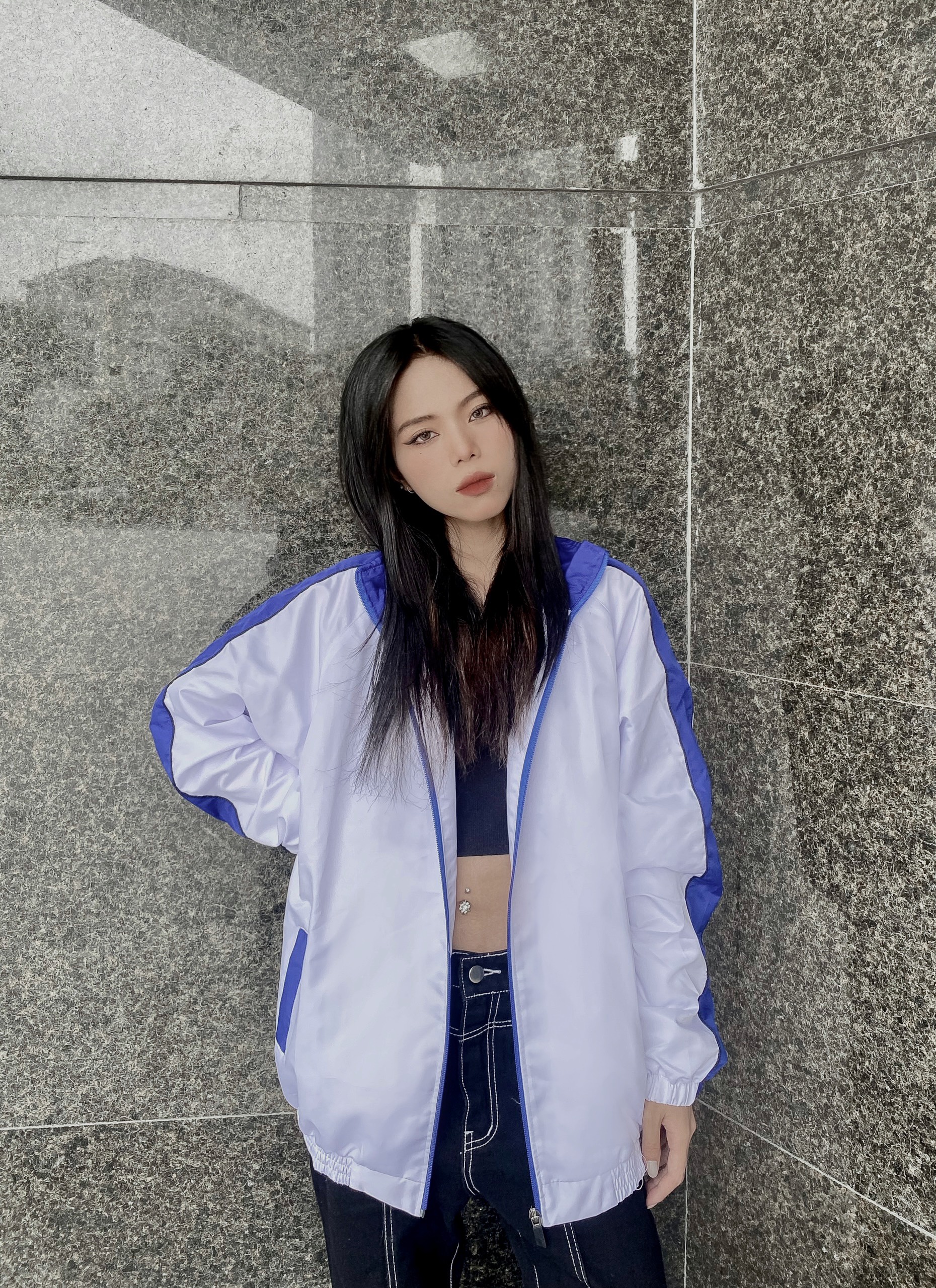 Áo Khoác Jacket Dù Jay Caden 1 Unisex Form Rộng iGB Basic