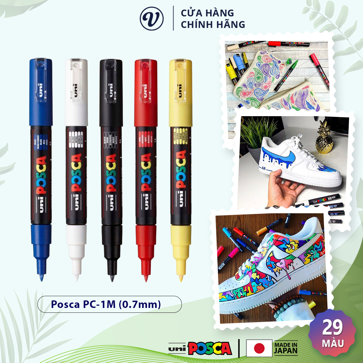 29 Posca Markers 5M, Posca Pens for Art Supplies, Vietnam