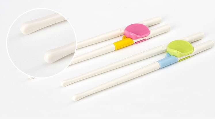 Đũa Cho Bé Tập Gắp Thức Ăn - Hàng Xuất Nhật (1 đôi)