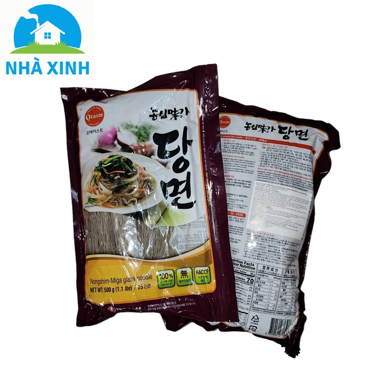 Miến khoai lang Teakyung 500g (Nongshim Hàn Quốc)