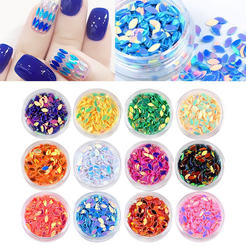Set phụ kiện hạt gạo trang trí móng