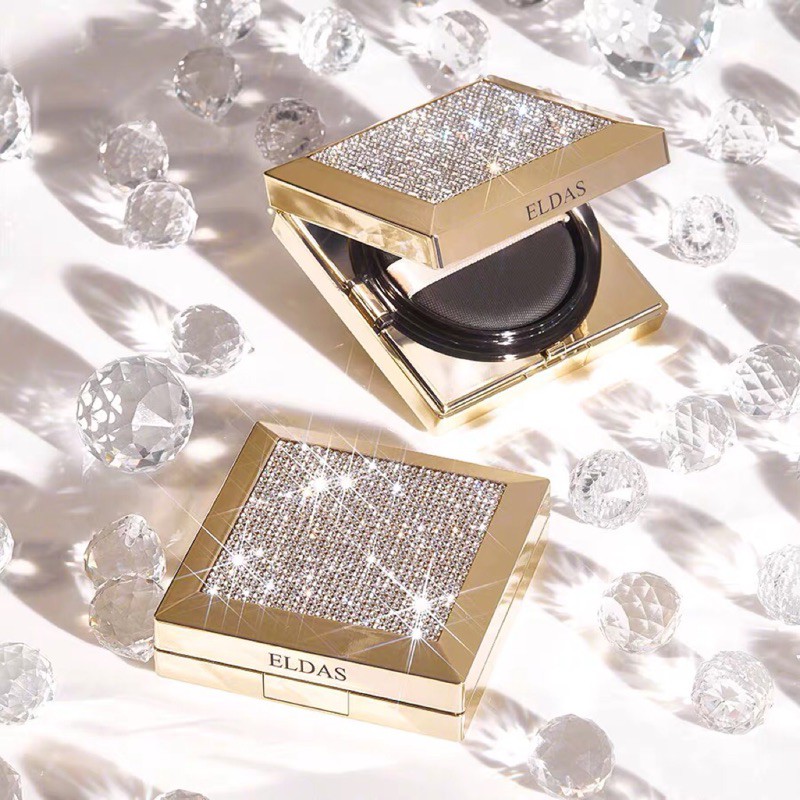 [HOT] Phấn Nước Coreana Eldas EG tox Ampoule Cushion SPF50/PA+++ che phủ một cách tự nhiên ( tặng mặt nạ dưỡng da cao cấp khi mua 2sp)