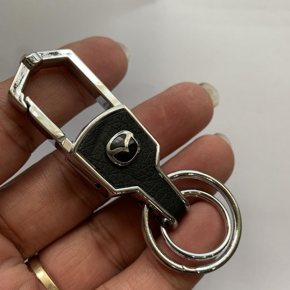 Móc khóa ô tô in logo xe cao cấp (Mazda)