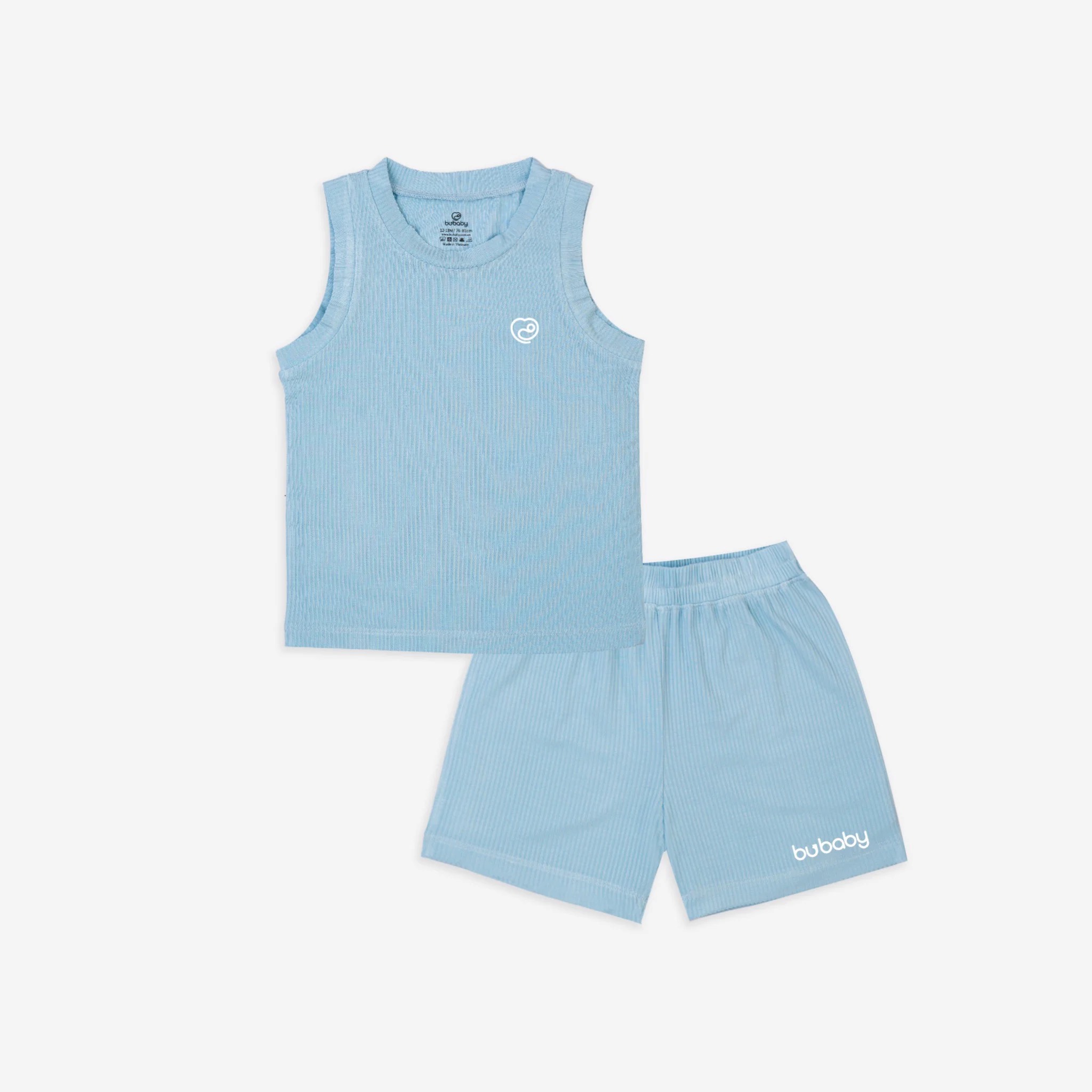 Bộ ba lỗ modal BU BABY cho bé