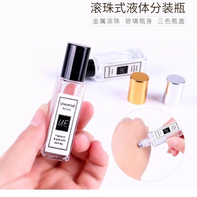 Lọ chiết nước hoa dạng bi lăn 10 ml