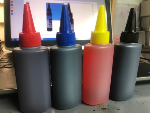 Mực in 100ml dùng cho máy in phun màu Canon